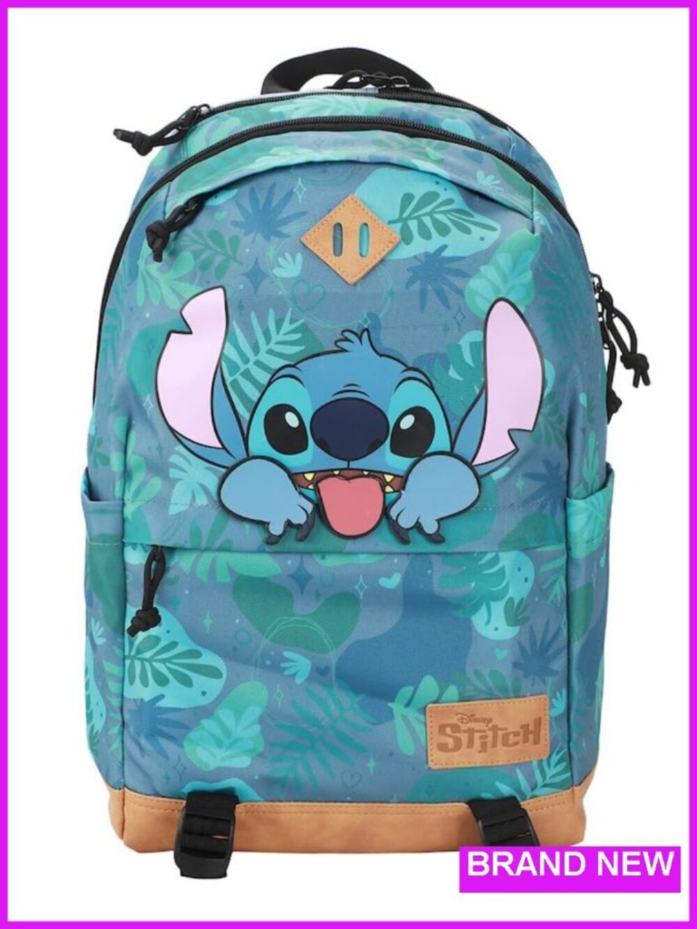 17.5" Hooded Backpack with Laptop Sleeve, Polyurethane